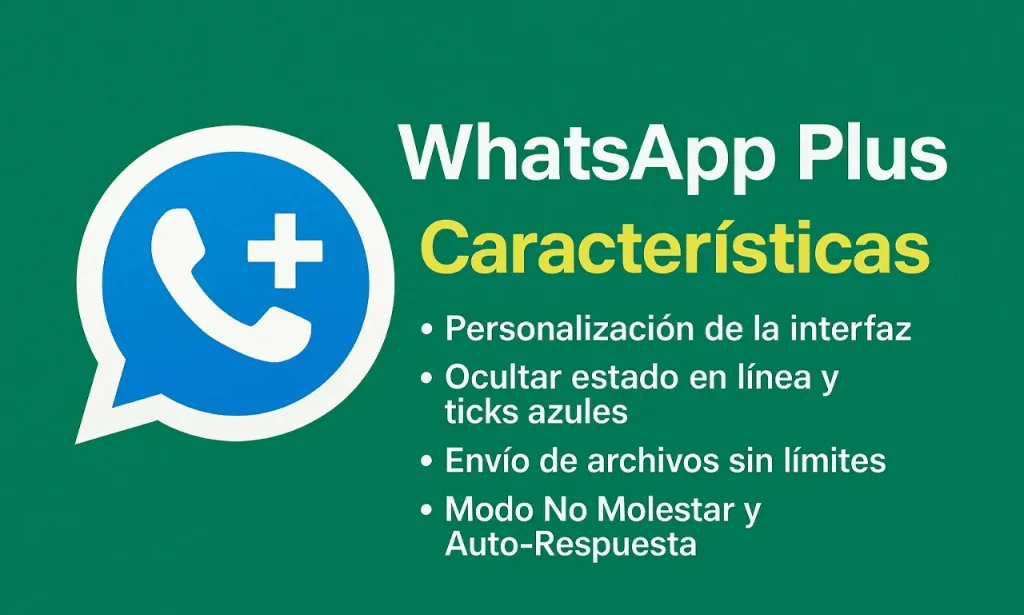 whatsapp plus características